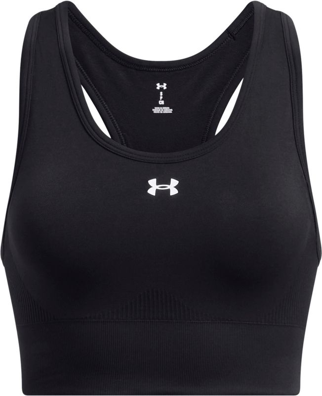 Under Armour - Vanish Naadloze Midden Bh - Zwart - Sportwear - Vrouwen