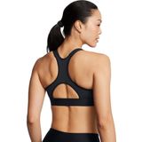 Under Armour - HeatGear® - Sport Bh - Zwart - 3D-Stof - Ademend