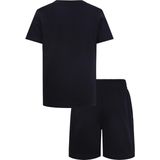 Nike - Kids Club Lbr Knit Set - T-shirt en Shorts - Zwart - Katoen/Polyester