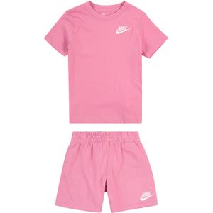 T-shirt - Korte Broek - Wit - Katoen/POLYESTER - Geborduurd Futura-logo