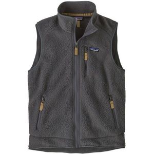 Patagonia - Wandel- en bergsportkleding - M's Retro Pile Vest Forge Grey voor Heren - Maat L - Grijs