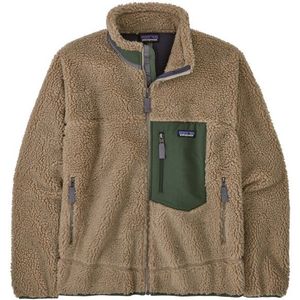 Patagonia - Fleeces - M's Classic Retro-X Jkt Seabird Grey voor Heren - Maat XS - Bruin