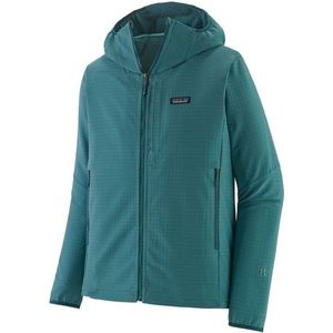 Patagonia - R1 TechFace Hoody - Jassen - Blauw - Polyester