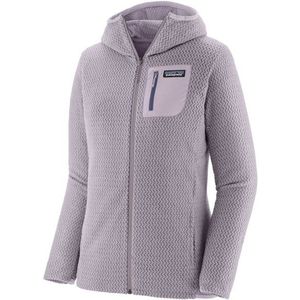 Patagonia Womens R1 Air Full-Zip Hoody Fleecevest (Dames |grijs/purper)