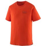 Patagonia - Cap Cool Merino Graphic Shirt - Merinoshirt - Rood - 65% Wol, 35% Polyester