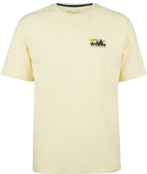 Patagonia - '73 Skyline T-Shirt - Buttercup Yellow - Biologisch Katoen
