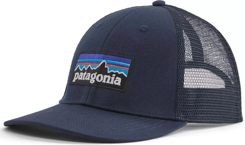 Patagonia P-6 Logo Lopro Trucker Outdoor Cap Blauw 1