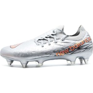 New Balance Furon V7 Pro Sg Voetbalschoenen - Uniseks - Zilver - Maat 42.5 EU