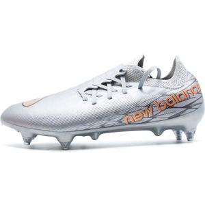 New Balance Furon V7 Vernietig Sg Voetbalschoenen - Uniseks - Zilver - Maat 40.5 EU