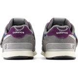 New Balance 574 sneakers grijs/blauw/aubergine