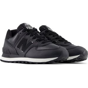 New Balance WL 574 Sneaker für Damen, schwarz, Gr. 36 ½ EU / 6 UK