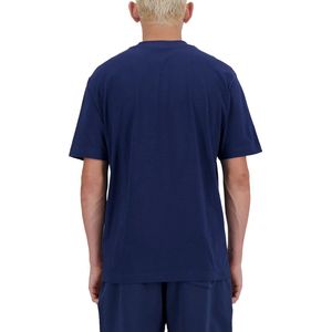 New Balance Sport Essentials Cotton T-Shirt Heren T-shirt - NB NAVY
