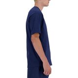 New Balance Sport Essentials Cotton T-Shirt Heren T-shirt - NB NAVY