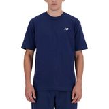 New Balance Sport Essentials Cotton T-Shirt Heren T-shirt - NB NAVY