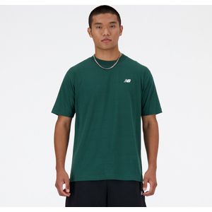 New Balance Small Logo T-Shirt Heren T-shirt - NIGHTWATCH Groen