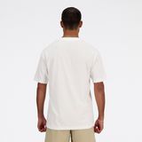 New Balance  SMALL LOGO TEE  Shirts  heren Wit
