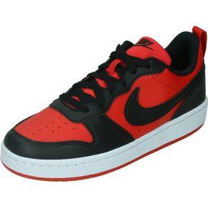Nike - Court Borough Low Recraft - Sneakers - Zwart - Leer/Synthetisch