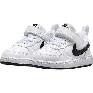 Nike Court Borough Low Recraft (Td) Gymschoenen, uniseks, kinderen, Wit/Zwart, 19,5 EU