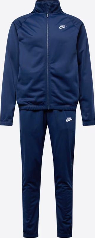 Nike - Club - Trainingspak - Zwart - Polyester - 2-delige Set