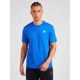 Nike sportswear club t-shirt in de kleur blauw.