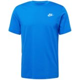 Nike sportswear club t-shirt in de kleur blauw.