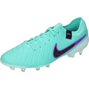 Nike Tiempo Legend 10 Pro Gras Voetbalschoenen (FG) Turquoise Zwart Paars Wit