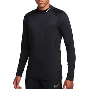 Nike Pro Dri-FIT Warm Mock LS Shirt Heren