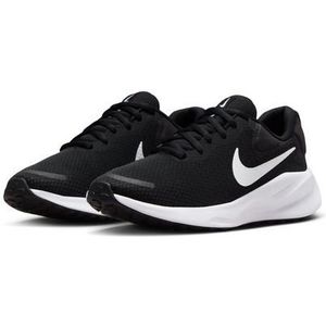Nike Revolutin 7 Sneakers voor dames, Zwart Wit, 40.5 EU