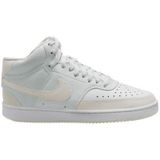 Nike court vision mid in de kleur wit.