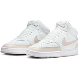 Nike court vision mid in de kleur wit.