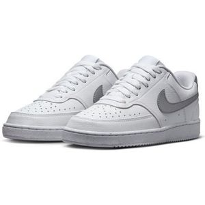 Nike Court Vision Low Next Nature - Sneakers - Dames - Maat 36.5 - Wit/Zilver