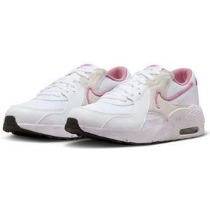 Nike Air Max Excee GS, Bass, White/Elemental Pink-White, 39 EU, wit, element, roze, wit, 39 EU