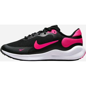 Nike Revolutin 7 Sneakers voor jongens, uniseks, zwart/hyper roze-wit, 32 EU, Zwart Hyper Roze Wit, 32 EU