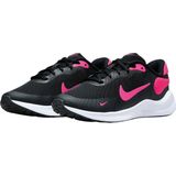 Nike Revolutin 7 Sneakers voor jongens, uniseks, zwart/hyper roze-wit, 32 EU, Zwart Hyper Roze Wit, 32 EU