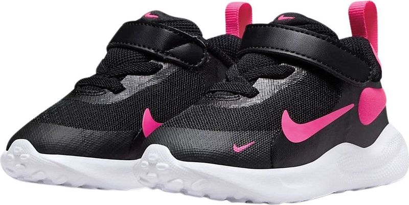Nike Revolution 7 Gymschoenen Jongens - Zwart/Hyper Pink - Wit
