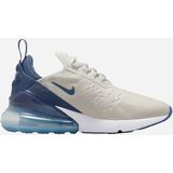 W Nike Air Max 270 - Light Bone/ Blauw - Maat 38.5