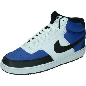 Nike Court Vision Mid Sneakers Heren Blauw Dessin