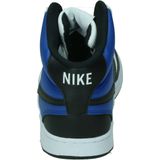 Nike court vision mid next nature in de kleur blauw.