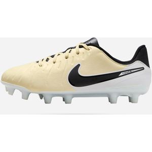 Nike jr. Legend 10 academy fg/mg in de kleur geel.