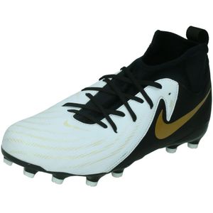 Nike jr. Phantom luna 2 academy fg/mg in de kleur wit.