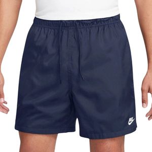 NIKE NK CLUB FLOW SHORT Heren Sportbroek Zwart Wit