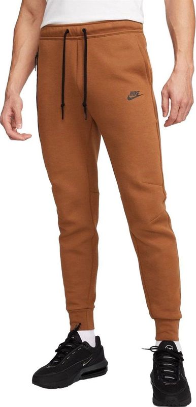 Nike, Heren, Broeken, Bruin, Maat: XL Fleece,