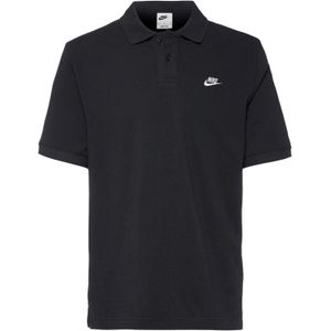 Nike Nk Club Korte Mouw Poloshirt Zwart Man