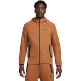 Nike, Heren, Sweatshirts & Hoodies, Bruin, Maat: M Fleece,