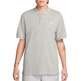 Nike - Club - Poloshirt - Grijs - Katoen