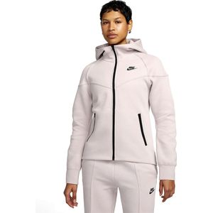 NIKE sportswear tech fleece windrun Hooded sportcasual dames Zwart