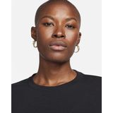 Nike One - Top - Zwart - Jersey - Ruimvallende Pasvorm