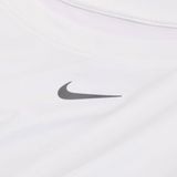 Nike w Nk One Classic Df Ss Top Dames Sporttop - Wit Zwart