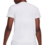 Nike w Nk One Classic Df Ss Top Dames Sporttop - Wit Zwart