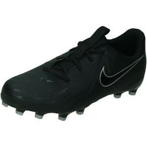 Nike Phantom GX II Academy Gras / Kunstgras Voetbalschoenen (MG) Kids Zwart Donkergrijs